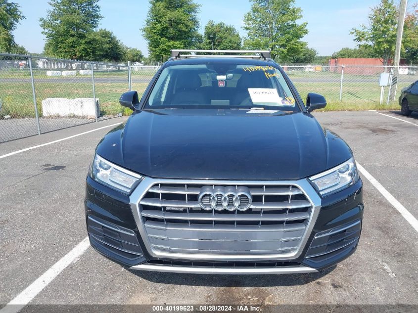 2019 Audi Q5 45 Premium VIN: WA1ANAFY8K2048582 Lot: 40199623