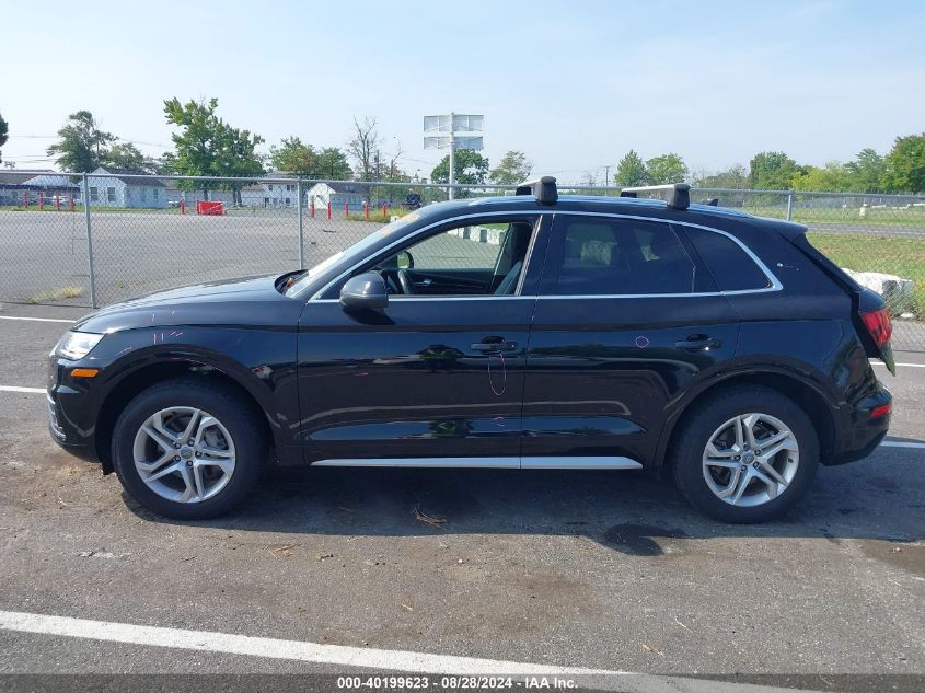 2019 Audi Q5 45 Premium VIN: WA1ANAFY8K2048582 Lot: 40199623