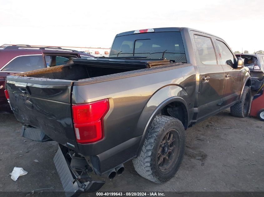 2019 Ford F-150 Lariat VIN: 1FTEW1C42KKE47297 Lot: 40199643