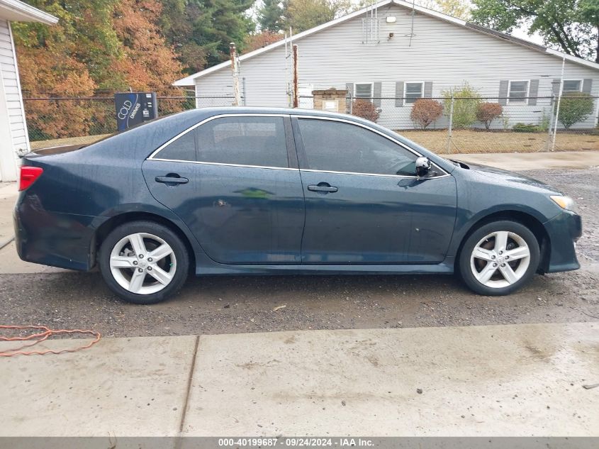 2014 Toyota Camry Se VIN: 4T1BF1FK3EU826794 Lot: 40199687