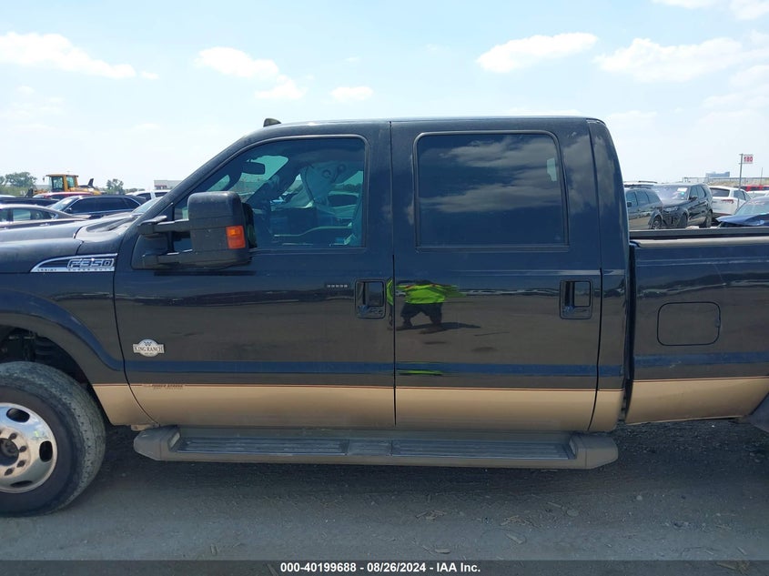 2013 Ford F-350 Lariat VIN: 1FT8W3DT7DEB85552 Lot: 40199688