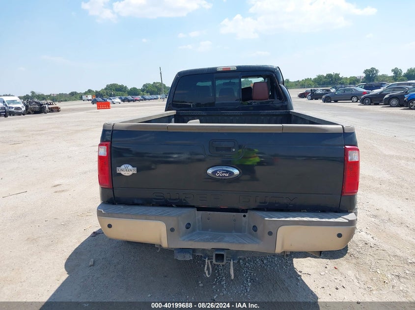 2013 Ford F-350 Lariat VIN: 1FT8W3DT7DEB85552 Lot: 40199688