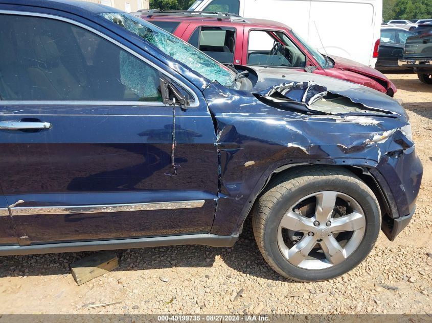 2013 Jeep Grand Cherokee Overland VIN: 1C4RJECG5DC588377 Lot: 40199735