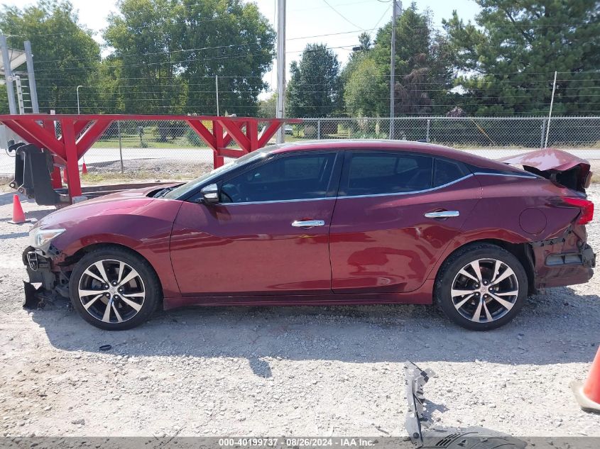 2016 Nissan Maxima 3.5 Sl VIN: 1N4AA6AP6GC406301 Lot: 40199737