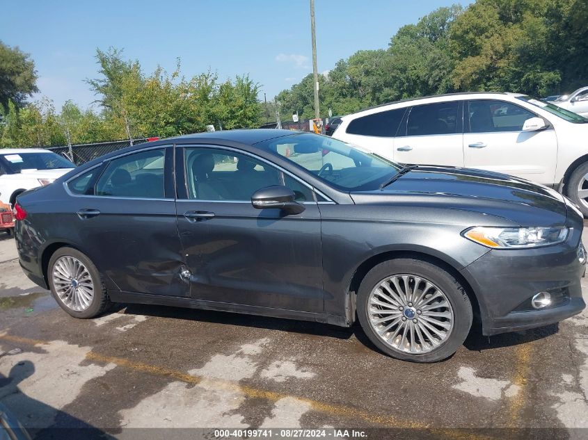 2016 Ford Fusion Titanium VIN: 3FA6P0K93GR398998 Lot: 40199741