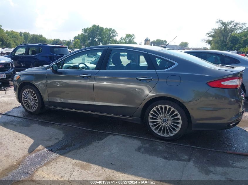 2016 Ford Fusion Titanium VIN: 3FA6P0K93GR398998 Lot: 40199741