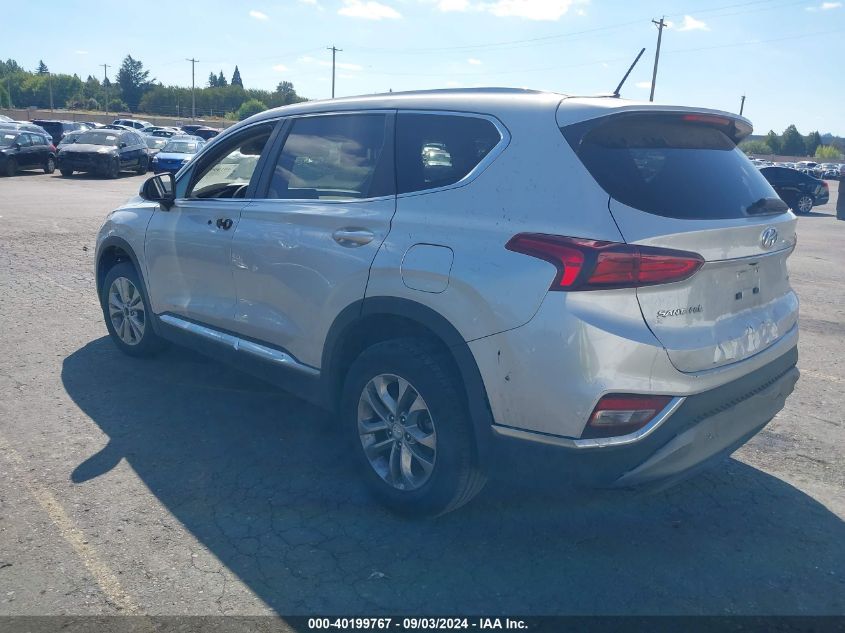 2019 Hyundai Santa Fe Se VIN: 5NMS2CAD2KH078935 Lot: 40199767