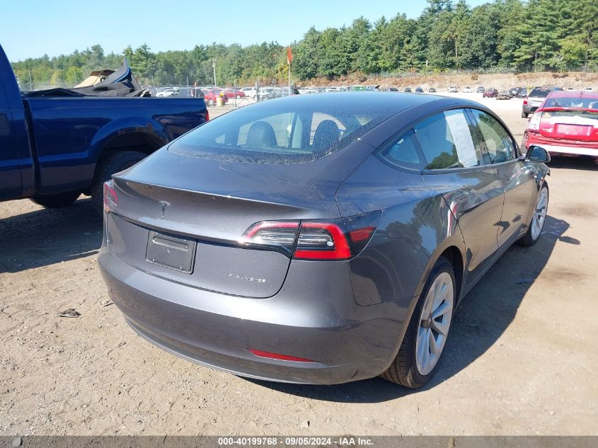 2023 Tesla Model 3 Long Range Dual Motor All-Wheel Drive VIN: 5YJ3E1EB8PF710743 Lot: 40199768