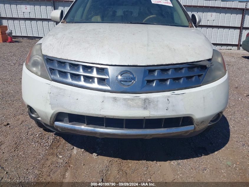 JN8AZ08TX6W412932 2006 Nissan Murano Sl