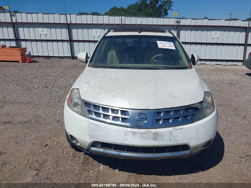 JN8AZ08TX6W412932 2006 Nissan Murano Sl