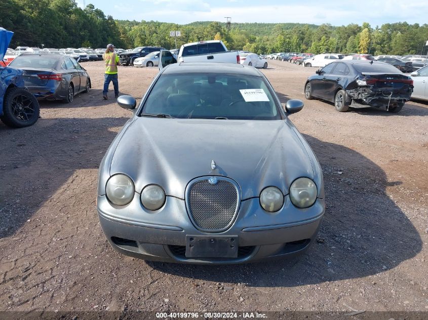 2005 Jaguar S-Type 4.2L V8 R VIN: SAJWA03V551N30966 Lot: 40199796