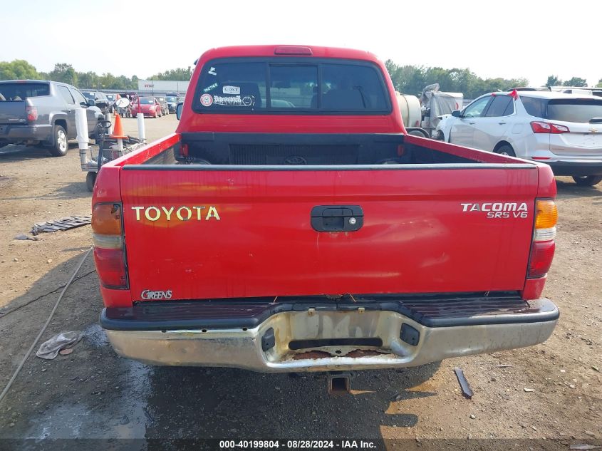 2004 Toyota Tacoma Base V6 VIN: 5TEHN72N64Z343018 Lot: 40199804