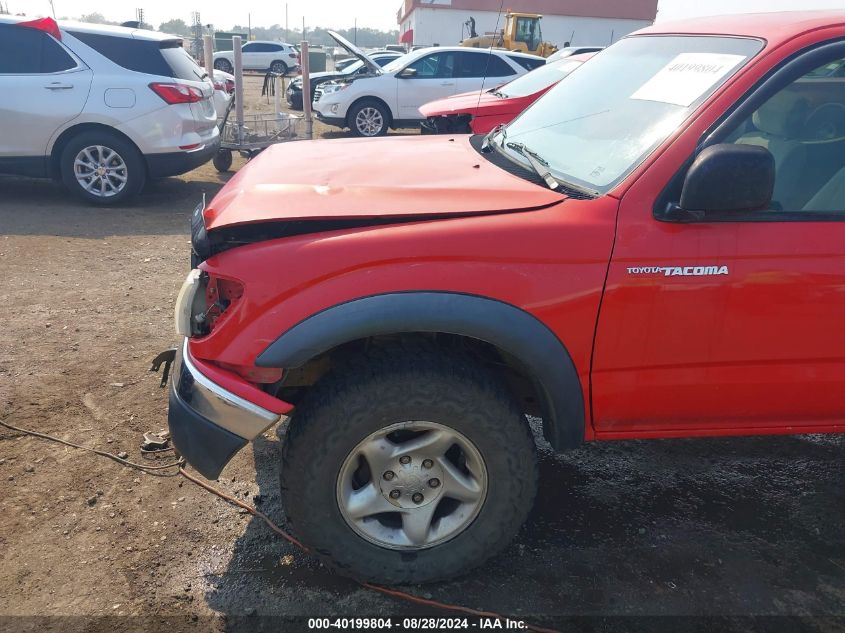 2004 Toyota Tacoma Base V6 VIN: 5TEHN72N64Z343018 Lot: 40199804