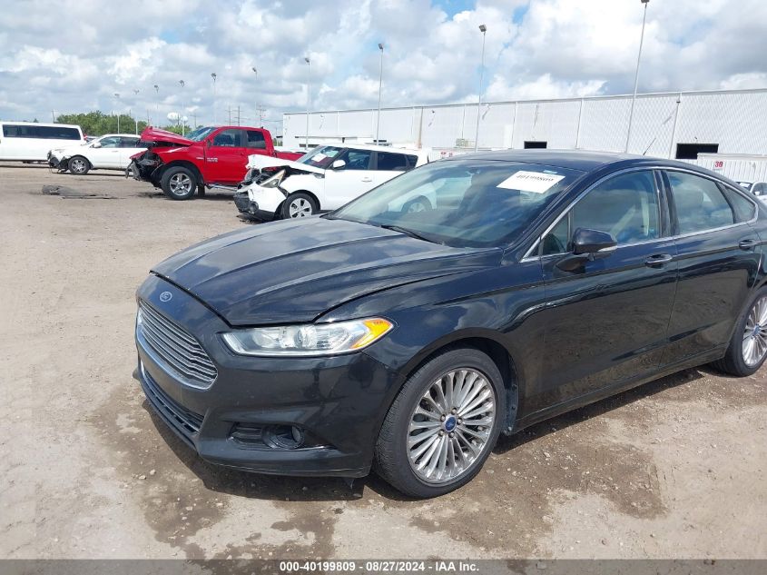 2014 Ford Fusion Titanium VIN: 3FA6P0K99ER220932 Lot: 40199809