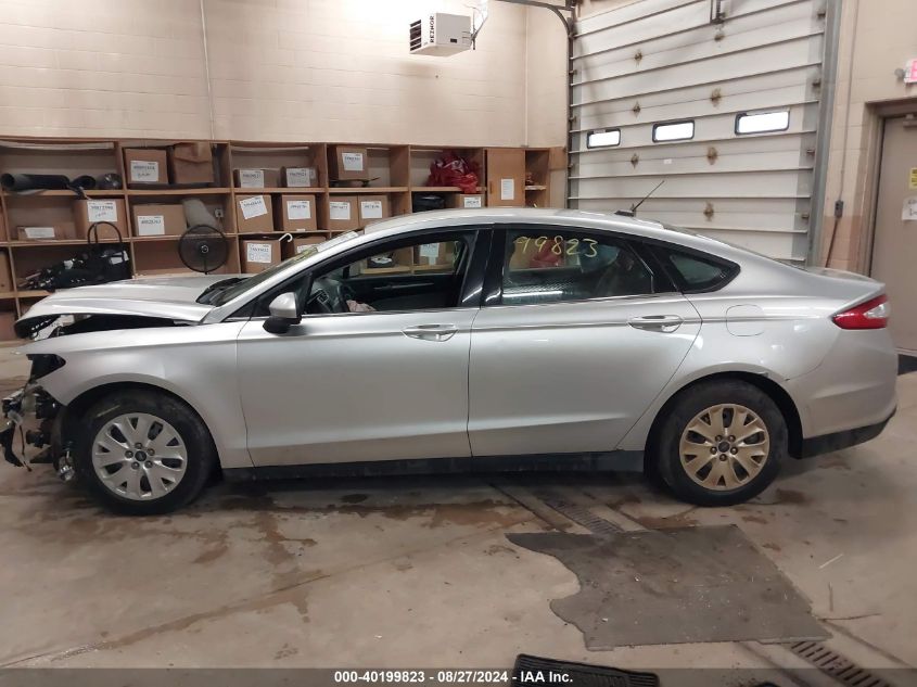 2013 Ford Fusion S VIN: 3FA6P0G74DR170804 Lot: 40199823