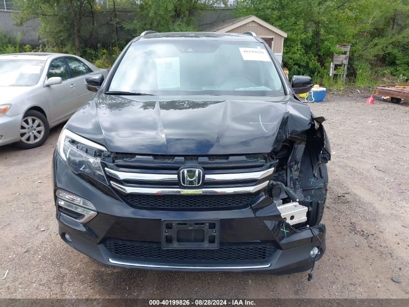 2016 Honda Pilot Elite VIN: 5FNYF6H0XGB037643 Lot: 40199826