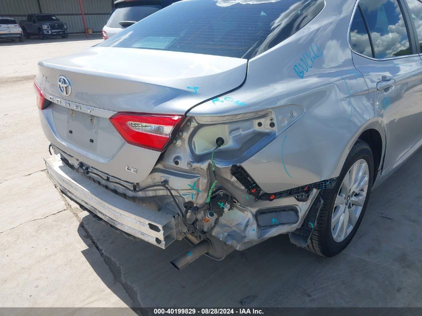 2019 Toyota Camry Le VIN: 4T1B11HKXKU771106 Lot: 40199829