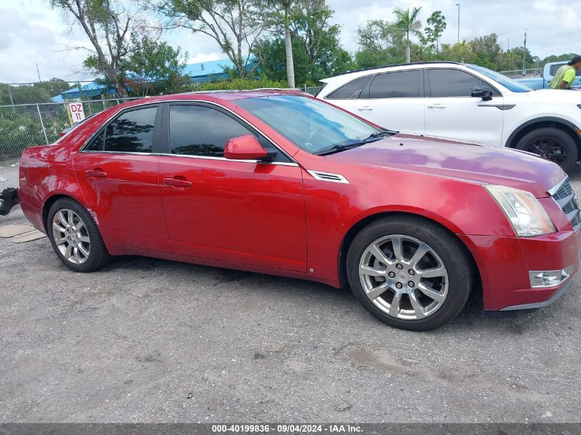 2008 Cadillac Cts Standard VIN: 1G6DF577880216192 Lot: 40199836