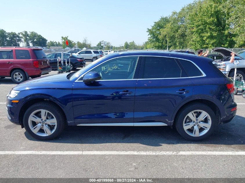 2019 Audi Q5 45 Premium VIN: WA1BNAFY8K2036422 Lot: 40199868