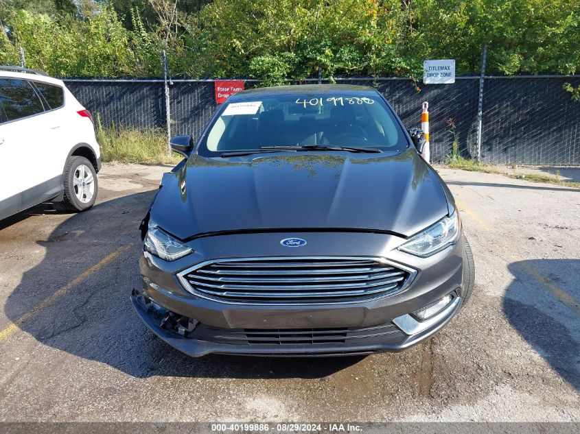 2018 Ford Fusion Se VIN: 3FA6P0HD4JR127161 Lot: 40199886