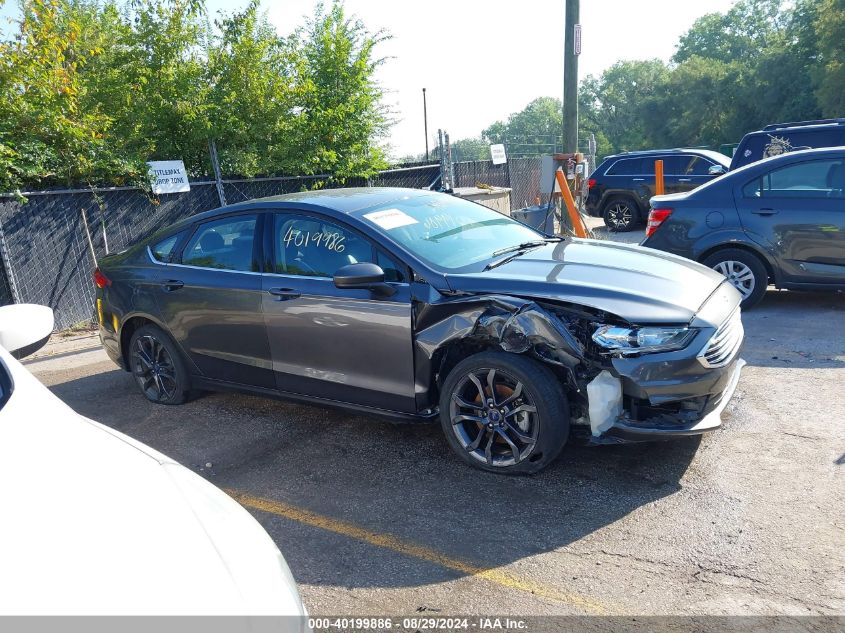 2018 Ford Fusion Se VIN: 3FA6P0HD4JR127161 Lot: 40199886