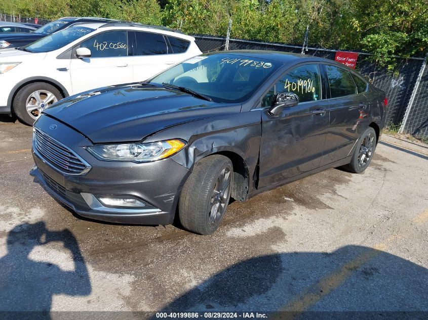 VIN 3FA6P0HD4JR127161 2018 FORD FUSION no.2