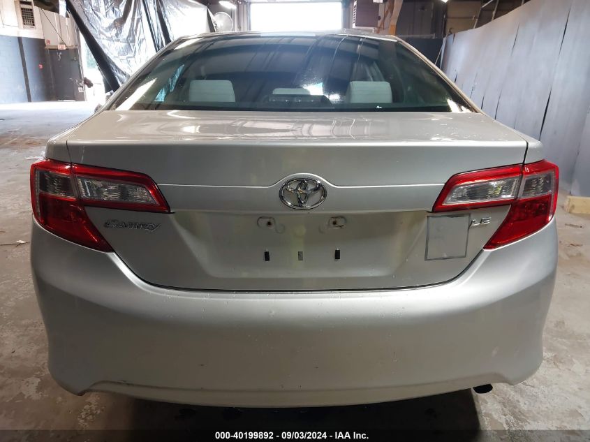 2012 Toyota Camry Le VIN: 4T1BF1FK5CU043862 Lot: 40199892