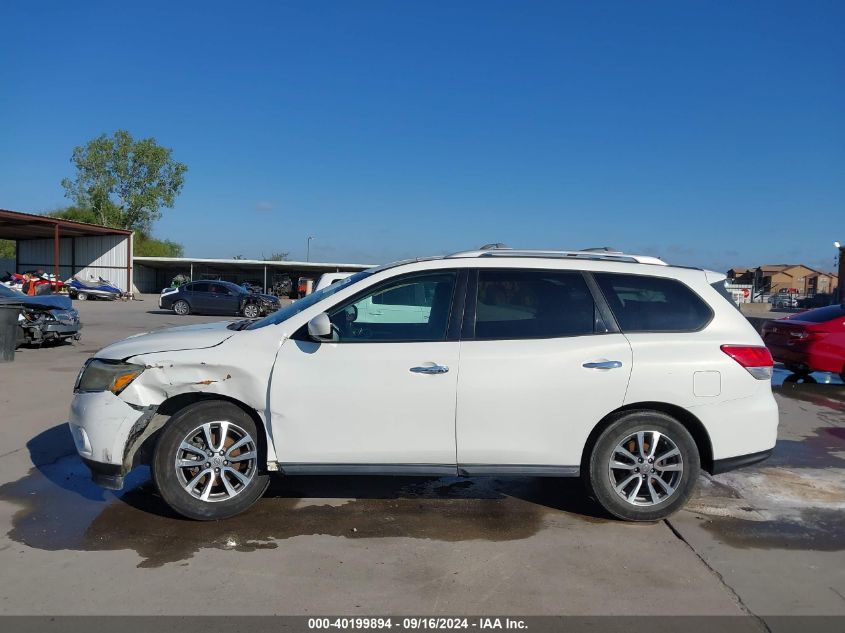 2013 Nissan Pathfinder Sv VIN: 5N1AR2MM7DC623179 Lot: 40199894