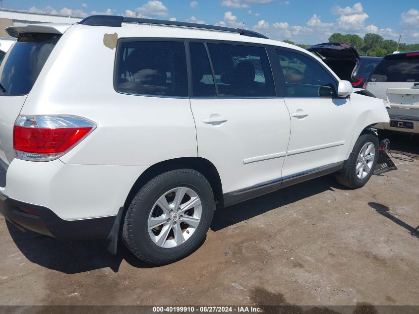 2012 Toyota Highlander Se V6 VIN: 5TDZK3EH3CS056050 Lot: 40199910