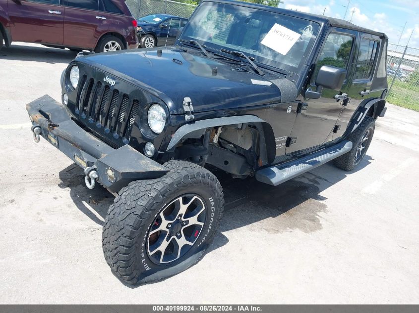 2015 Jeep Wrangler Unlimited Sport VIN: 1C4HJWDG6FL601804 Lot: 40199924