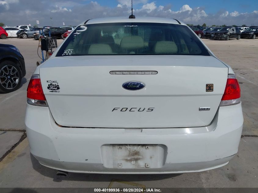 2010 Ford Focus Sel VIN: 1FAHP3HN0AW166149 Lot: 40199936