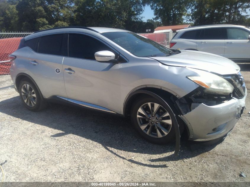 2016 Nissan Murano Platinum/S/Sl/Sv VIN: 5N1AZ2MG5GN101394 Lot: 40199945