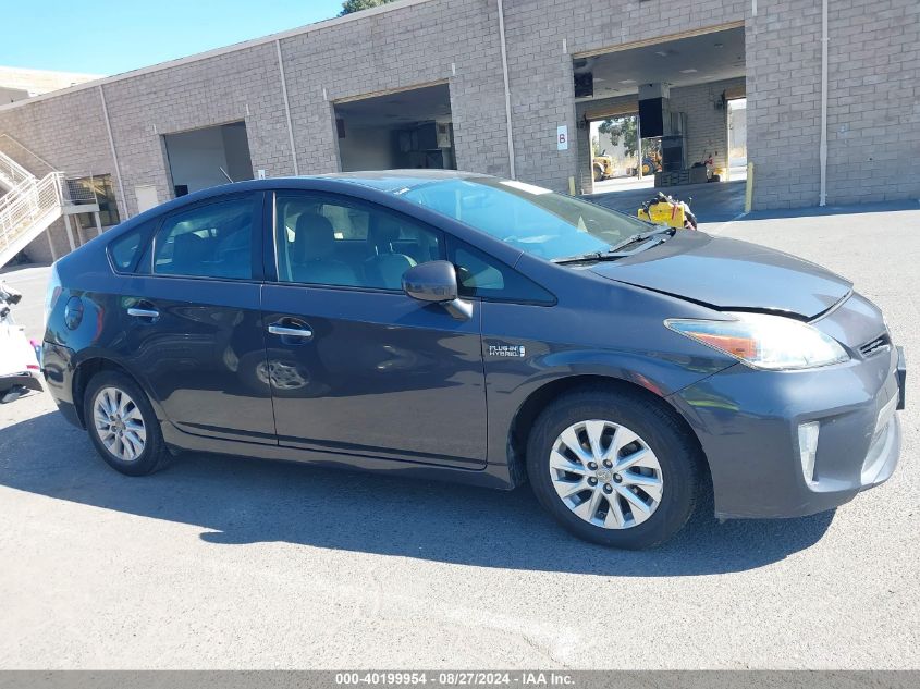 2014 Toyota Prius Plug-In VIN: JTDKN3DP3E3055485 Lot: 40199954