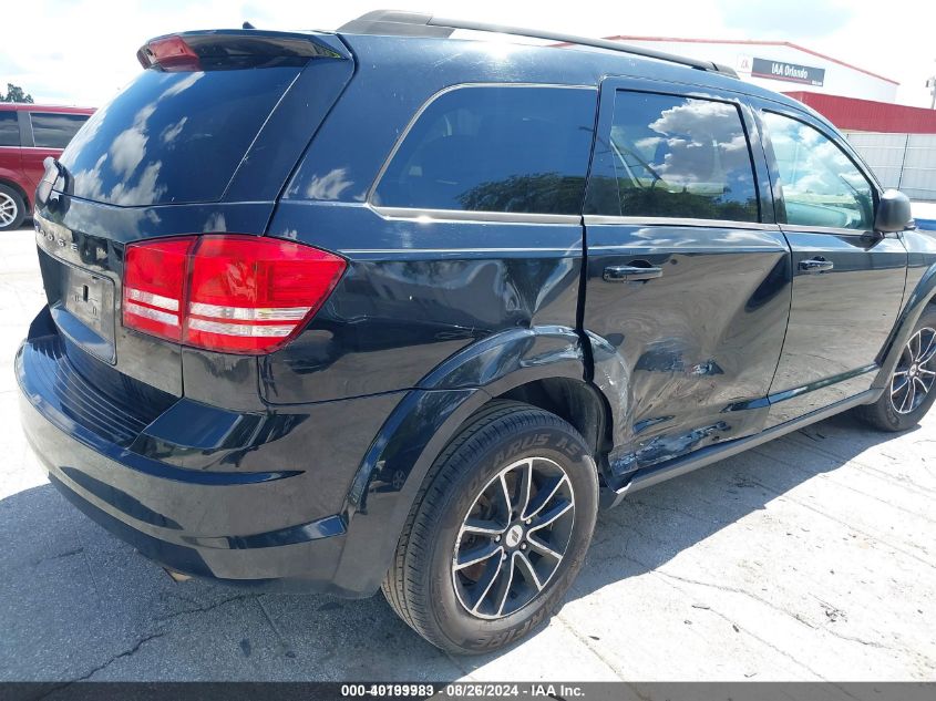 2018 Dodge Journey Se VIN: 3C4PDCAB7JT170087 Lot: 40199983