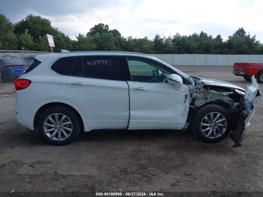 2019 Buick Envision Fwd Essence VIN: LRBFXCSA1KD111678 Lot: 40199995