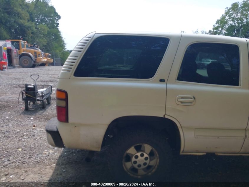 2000 Chevrolet Tahoe All New Ls VIN: 1GNEK13T4YJ143266 Lot: 40200009