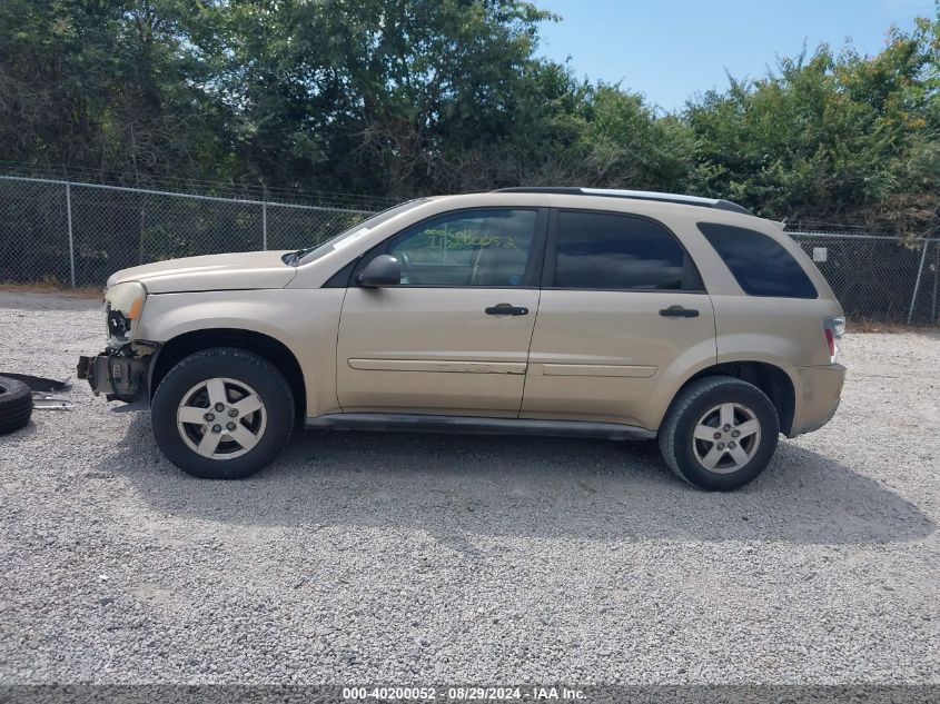 2005 Chevrolet Equinox Ls VIN: 2CNDL13F956167871 Lot: 40200052