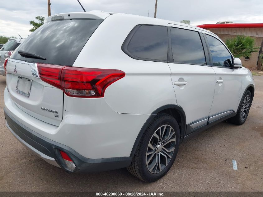 2016 Mitsubishi Outlander Se VIN: JA4AD3A3XGZ017049 Lot: 40200060