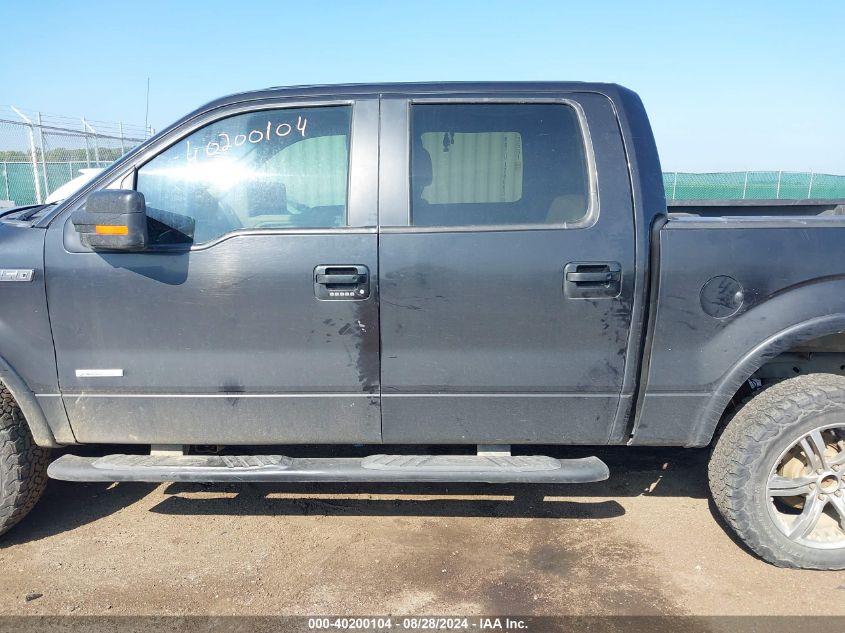 2014 FORD F-150 LARIAT - 1FTFW1ET3EKE87496