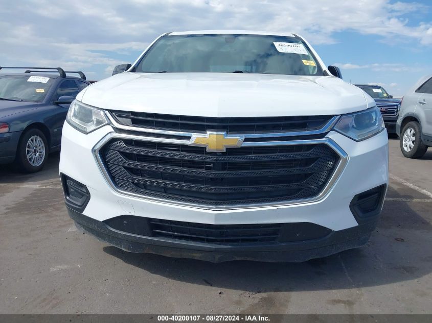 2018 Chevrolet Traverse Ls VIN: 1GNERFKWXJJ124411 Lot: 40200107