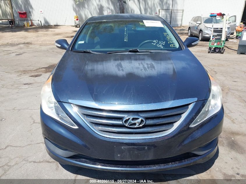 2014 Hyundai Sonata Gls VIN: 5NPEB4AC7EH871469 Lot: 40200115