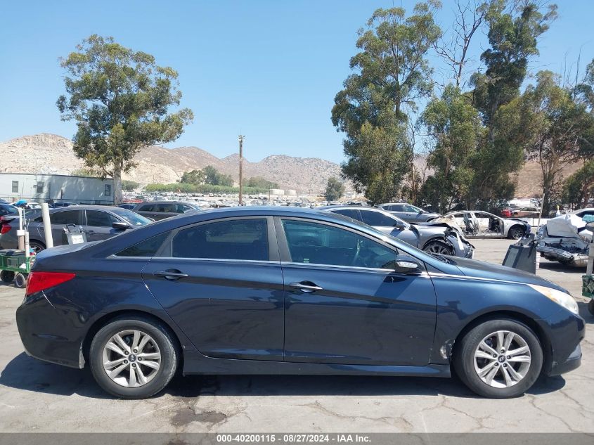 2014 Hyundai Sonata Gls VIN: 5NPEB4AC7EH871469 Lot: 40200115