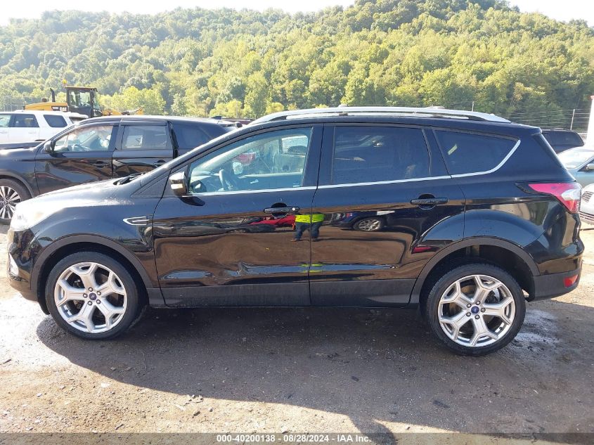 2018 Ford Escape Titanium VIN: 1FMCU9J94JUA49517 Lot: 40200138