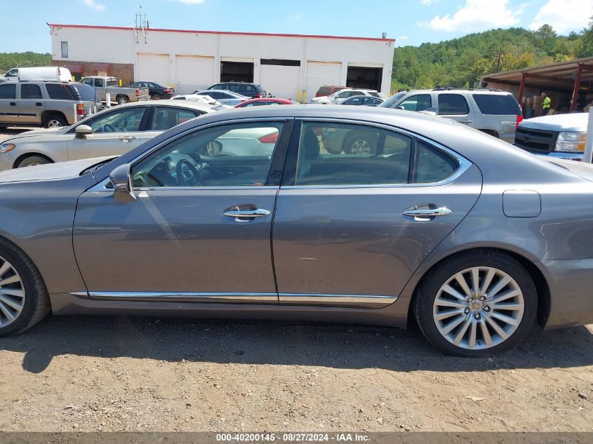 2013 Lexus Ls 460 VIN: JTHBL5EF9D5124804 Lot: 40200145