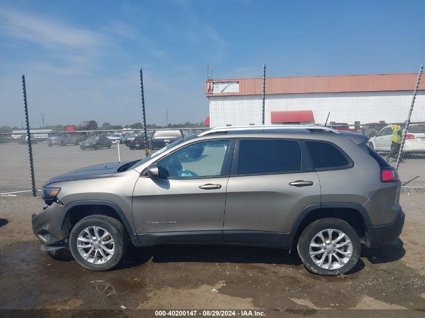 2021 Jeep Cherokee Latitude Fwd VIN: 1C4PJLCB4MD155675 Lot: 40200147