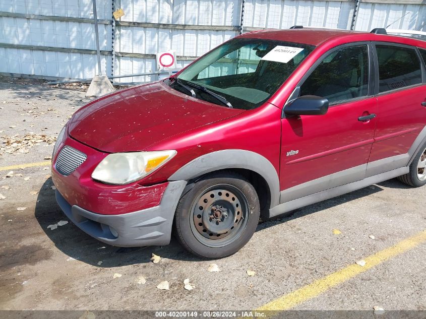 2006 Pontiac Vibe VIN: 5Y2SL65856Z438258 Lot: 40200149