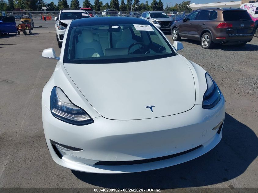 2020 Tesla Model 3 Performance Dual Motor All-Wheel Drive VIN: 5YJ3E1EC0LF796519 Lot: 40200152