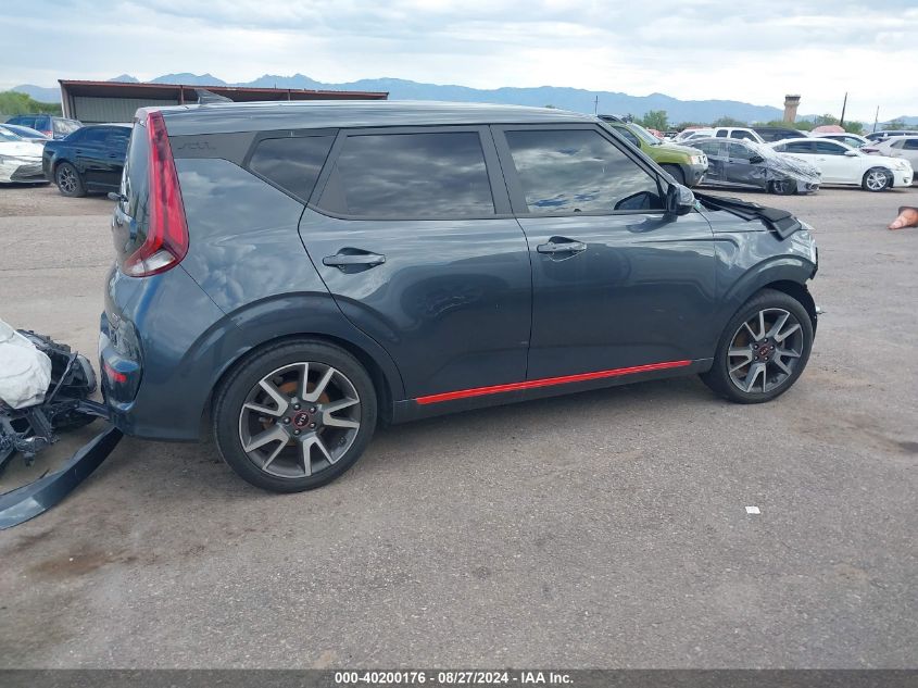 2021 Kia Soul Turbo VIN: KNDJ53AF1M7772272 Lot: 40200176