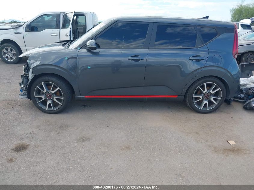 2021 Kia Soul Turbo VIN: KNDJ53AF1M7772272 Lot: 40200176