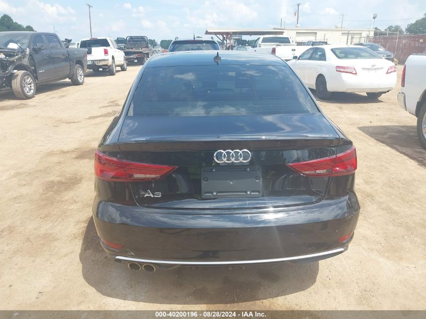 2018 Audi A3 VIN: WAUAUGFF1J1026208 Lot: 40200196